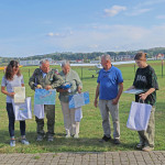 Zwycięzcy trzech najwyższych miejsc jeszcze w radosnym zdziwieniu