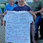 Dowodem dobrych myśli jego koszula zapisana  w same atencje i intencje