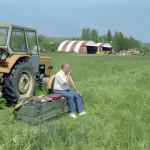 Łososina Dln.1998.  Ryszard jako kierownik lotów