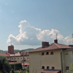 Ten łagodny Sfinks na niebie ...