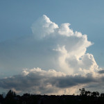 ... może się przekształcić w  cumulonimbus niosący ulewę lub burzę