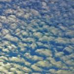 Chmury piętra średniego - altocumulus lacunosus