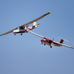 Motoszybowce Long Wings - za sterami R.Rulak i J. Łazarczyk .